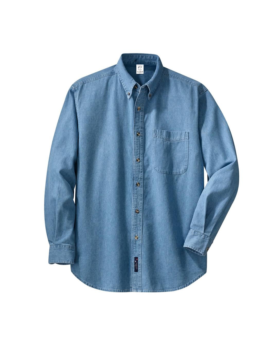 Regular fit denim shirt · Light Blue · Shirts | Massimo Dutti